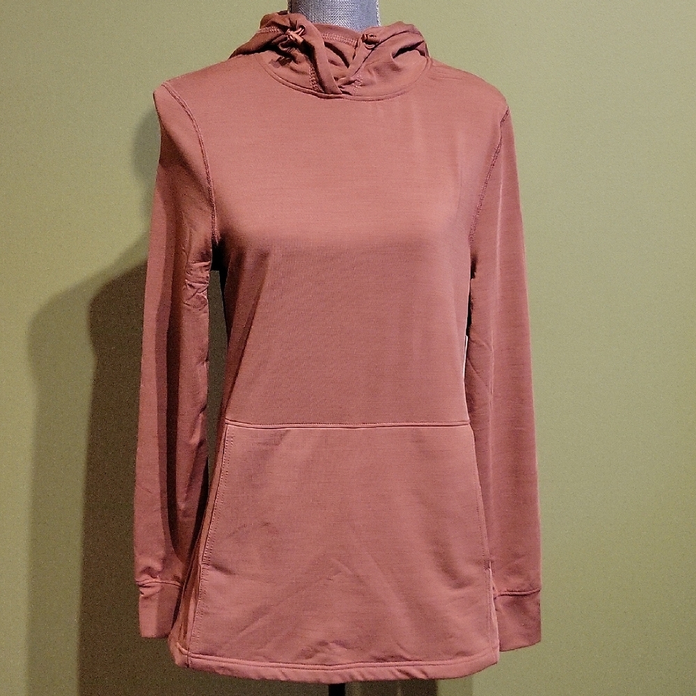 Marika Autumn Tunic Hoodie In Space Dyed Jersey S NWT